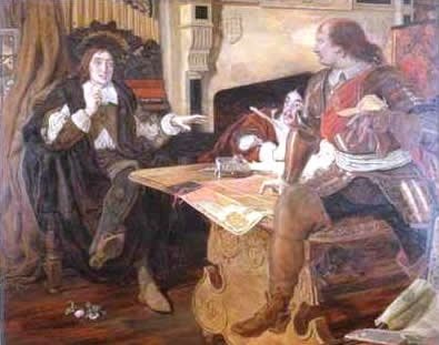 Ford Madox Brown: Cromwell, protettore dei Valdesi