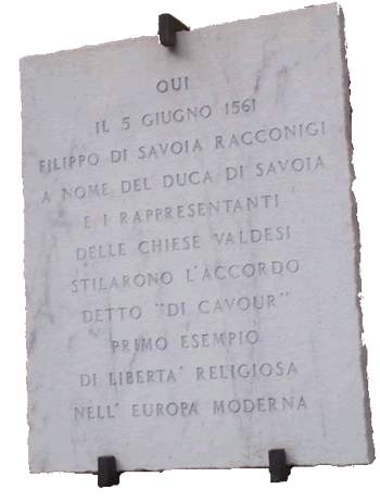 Casaforte Acaja Racconigi (Cavour, Piemont): Epigraph