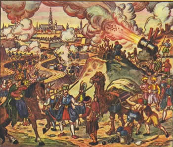 gli ottomani assediano Vienna