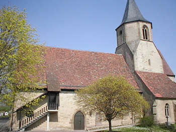 la chiesa protestante di Meimsheim