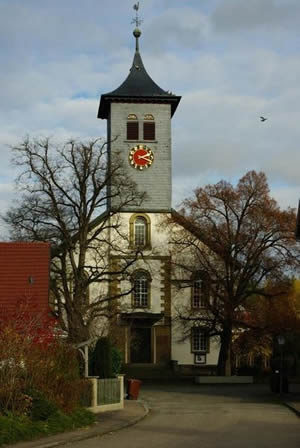 la chiesa di Winzerhausen